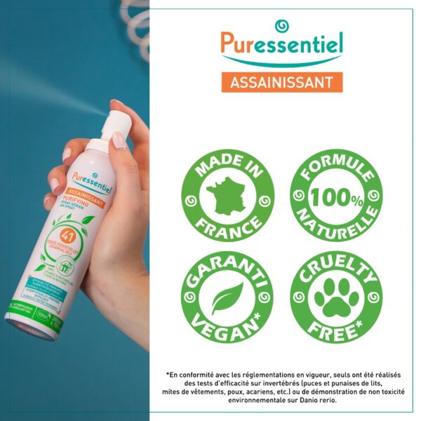 Spray Aérien Assainissant aux 41 Huiles Essentielles 200.0 ml